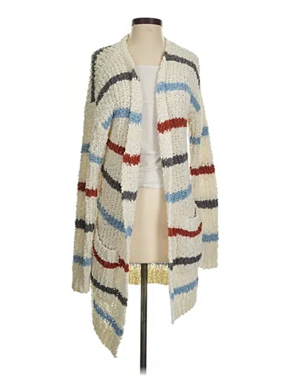 Pre-owned Altar'd State Cardigan Sweater In Ivory