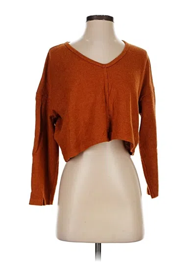 Pre-owned Altar'd State Cardigan Sweater In Orange