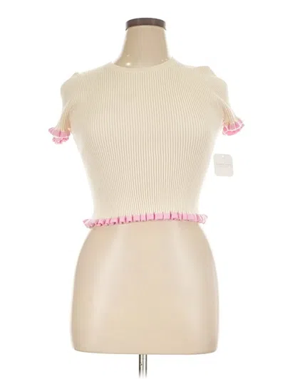 Pre-owned Altar'd State Cardigan Sweater In Pink