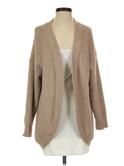 Pre-owned Altar'd State Cardigan Sweater In Tan