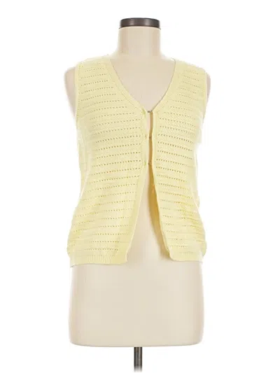 Altar'd State Cardigan Sweater In Yellow