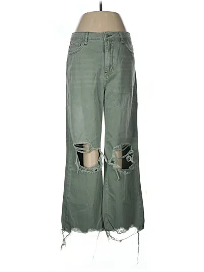 Pre-owned Altar'd State Cargo Pants In Green