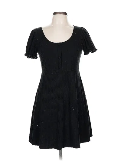 Pre-owned Altar'd State Casual Dress In Black