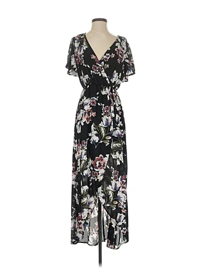 Pre-owned Altar'd State Casual Dress In Black