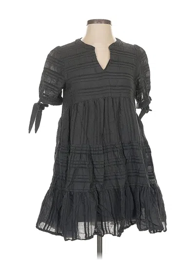Pre-owned Altar'd State Casual Dress In Black