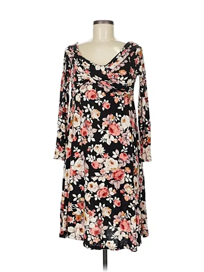 Pre-owned Altar'd State Casual Dress In Black