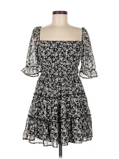 Pre-owned Altar'd State Casual Dress In Black