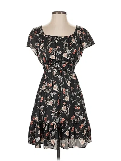 Pre-owned Altar'd State Casual Dress In Black