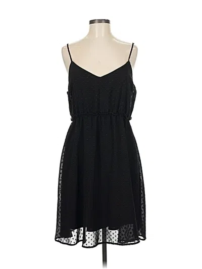 Pre-owned Altar'd State Casual Dress In Black