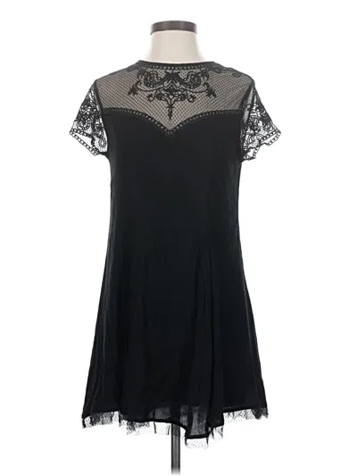Pre-owned Altar'd State Casual Dress In Black