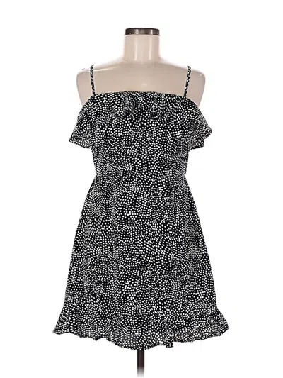 Pre-owned Altar'd State Casual Dress In Black