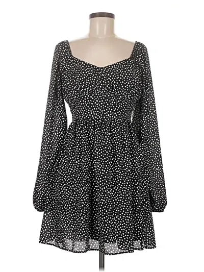 Pre-owned Altar'd State Casual Dress In Black