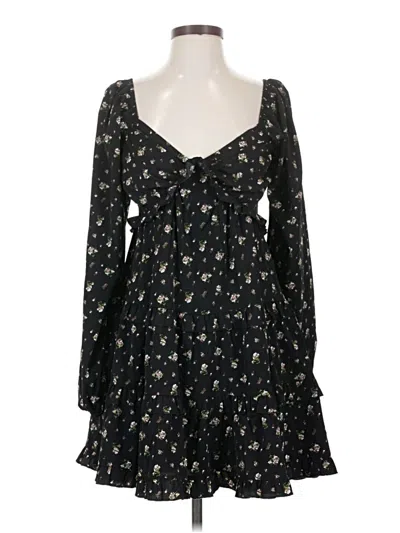 Pre-owned Altar'd State Casual Dress In Black