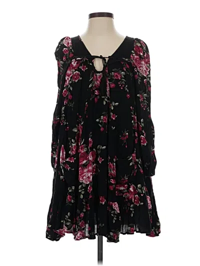 Pre-owned Altar'd State Casual Dress In Black