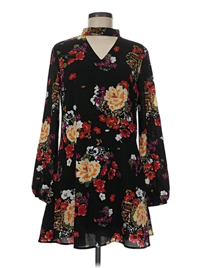 Pre-owned Altar'd State Casual Dress In Black