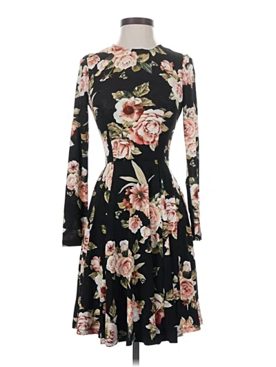 Pre-owned Altar'd State Casual Dress In Black