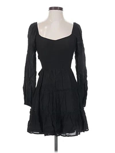 Pre-owned Altar'd State Casual Dress In Black
