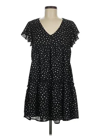 Pre-owned Altar'd State Casual Dress In Black