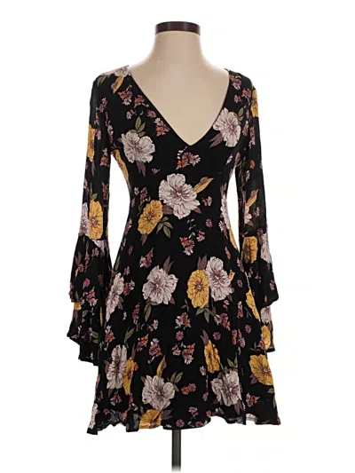 Pre-owned Altar'd State Casual Dress In Black