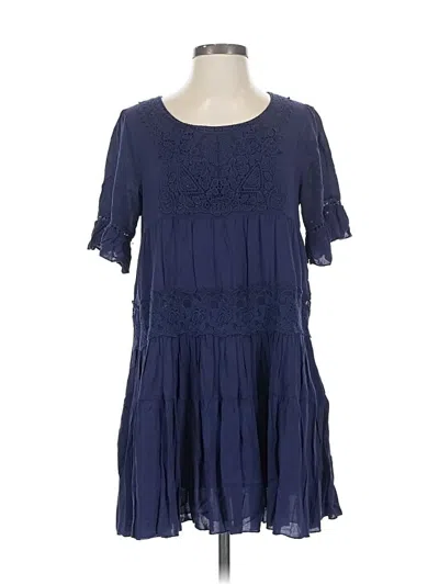 Pre-owned Altar'd State Casual Dress In Blue