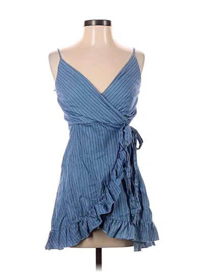 Pre-owned Altar'd State Casual Dress In Blue