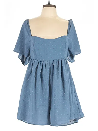 Pre-owned Altar'd State Casual Dress In Blue
