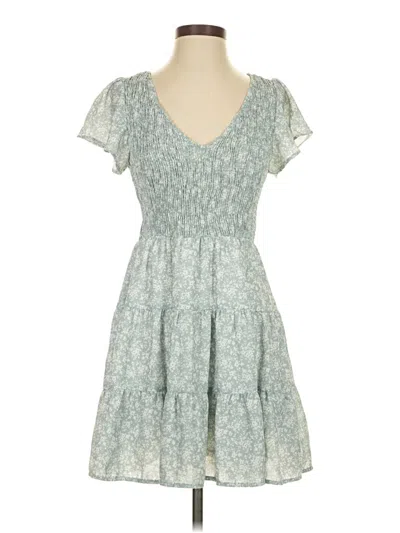 Pre-owned Altar'd State Casual Dress In Blue