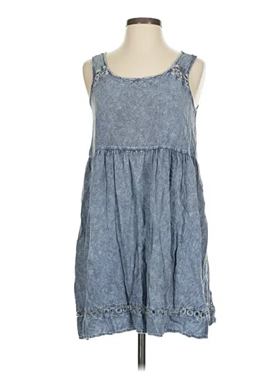 Pre-owned Altar'd State Casual Dress In Blue