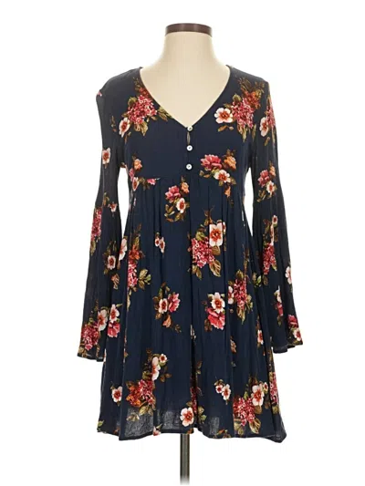 Pre-owned Altar'd State Casual Dress In Blue
