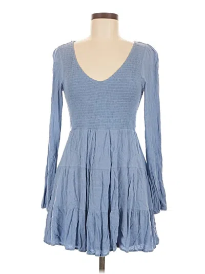 Pre-owned Altar'd State Casual Dress In Blue