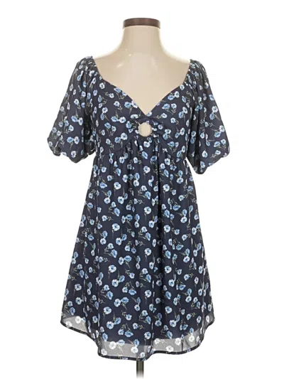 Pre-owned Altar'd State Casual Dress In Blue