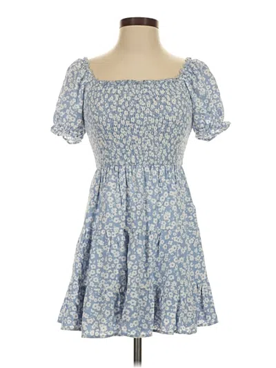 Pre-owned Altar'd State Casual Dress In Blue