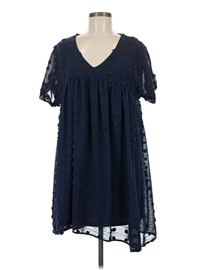 Pre-owned Altar'd State Casual Dress In Blue