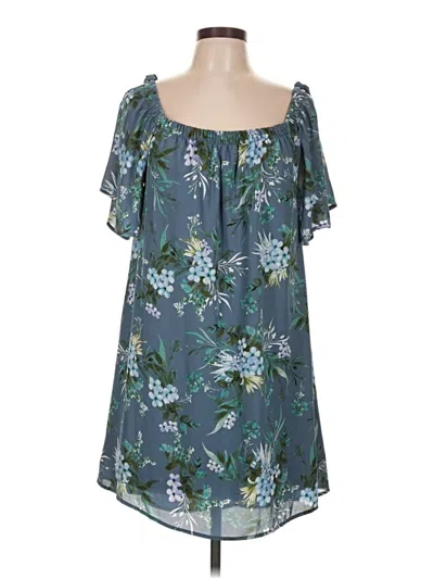 Pre-owned Altar'd State Casual Dress In Blue
