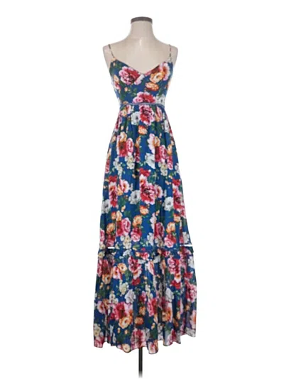 Pre-owned Altar'd State Casual Dress In Blue