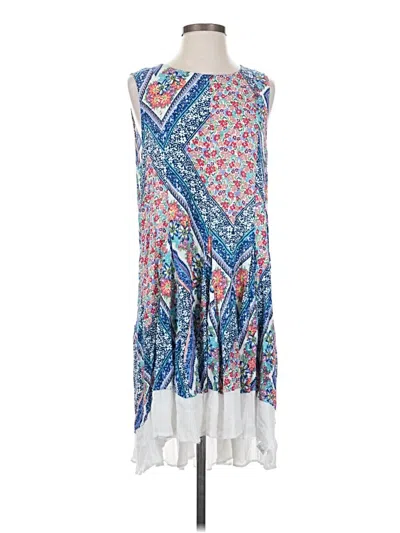 Pre-owned Altar'd State Casual Dress In Blue