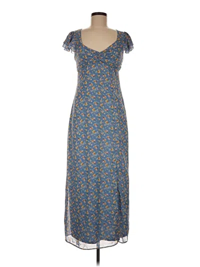 Pre-owned Altar'd State Casual Dress In Blue