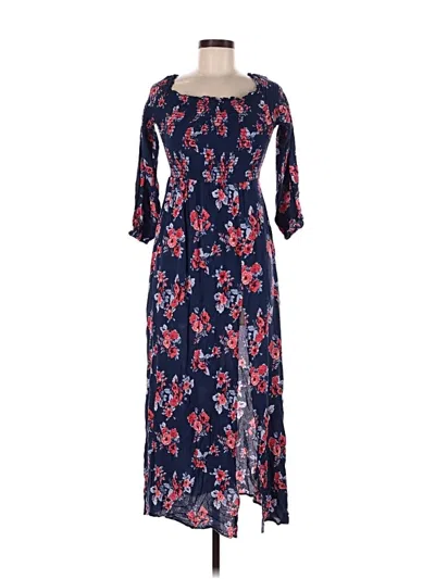 Pre-owned Altar'd State Casual Dress In Blue