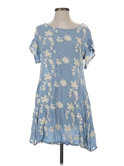 Pre-owned Altar'd State Casual Dress In Blue