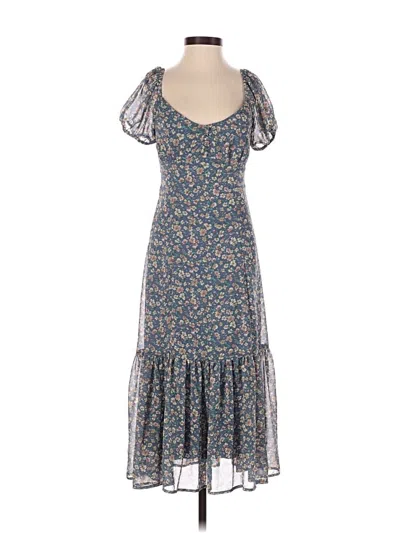 Pre-owned Altar'd State Casual Dress In Blue