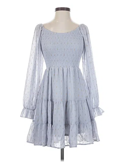 Pre-owned Altar'd State Casual Dress In Blue