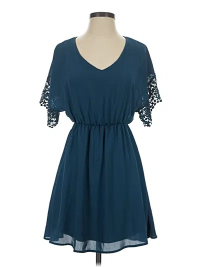 Pre-owned Altar'd State Casual Dress In Blue