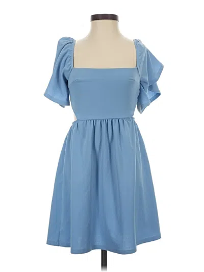 Pre-owned Altar'd State Casual Dress In Blue