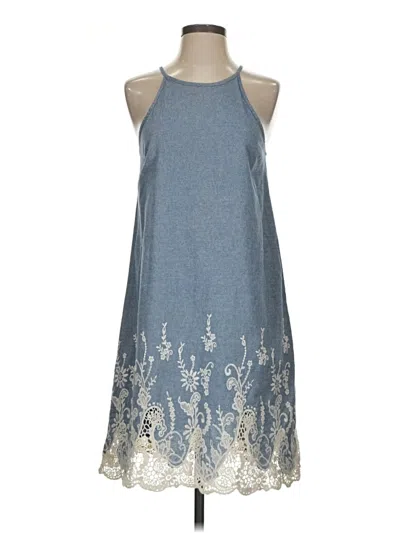 Pre-owned Altar'd State Casual Dress In Blue