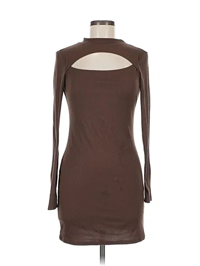 Pre-owned Altar'd State Casual Dress In Brown