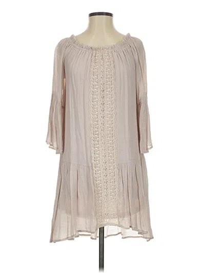 Pre-owned Altar'd State Casual Dress In Brown