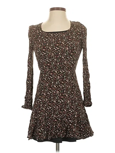 Pre-owned Altar'd State Casual Dress In Brown