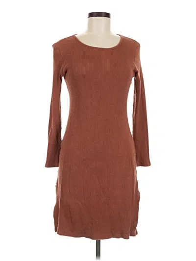 Pre-owned Altar'd State Casual Dress In Brown
