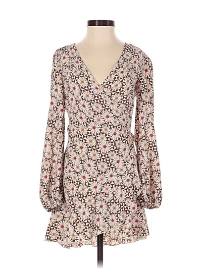 Pre-owned Altar'd State Casual Dress In Brown