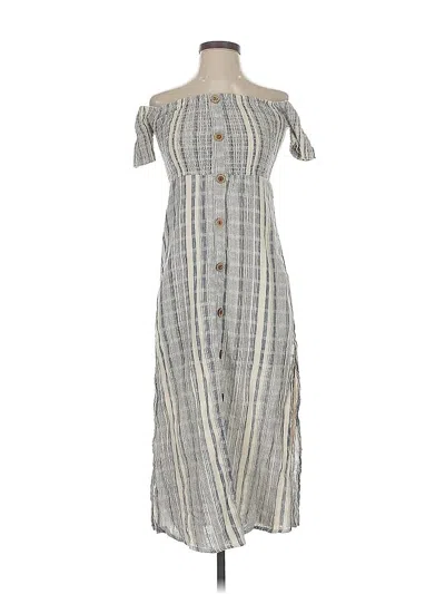 Pre-owned Altar'd State Casual Dress In Gray